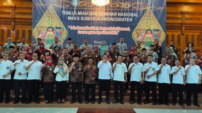 Satukan Persepsi IKM, MKKS se-Solo Raya Adakan Temu Ilmiah dan Seminar Nasional di Klaten