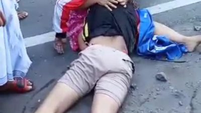 Berpakaian KONI Buleleng Gede Diva Adu Jangkrik Dengan WNA Disaat Ayahnya Berulang Tahun