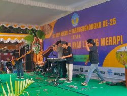 Musik Band dan Gamelan Meriahkan HUT ke-25 SMP Negeri 2 Karangnongko