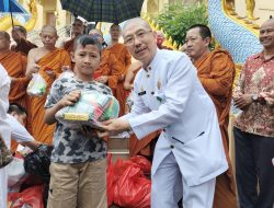 Yayasan Hemadhiro Mettavati Gelar Acara Masa Vassa dan Peduli Kasih untuk Anak-anak