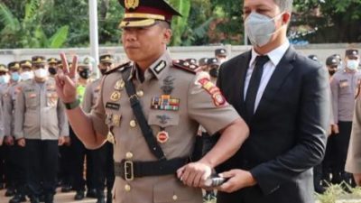 Pelantikan AKBP Sarly Sollu  Sebagai Wakapolres Metro Jakarta Barat