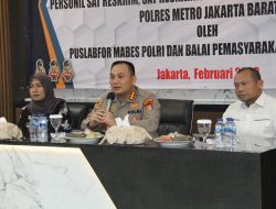 Polres Jakbar Gandeng Bapas Kelas l Adakan Kegiatan Pelatihan Peningkatkan Kemampuan Personel Reserse