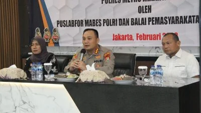 Polres Jakbar Gandeng Bapas Kelas l Adakan Kegiatan Pelatihan Peningkatkan Kemampuan Personel Reserse