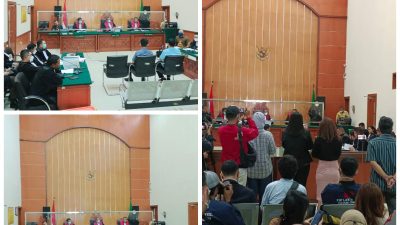 Sidang Penilapan Barang Bukti Sabu, Terdakwa Teddy Memarahi Saksi yang Dihadirkan