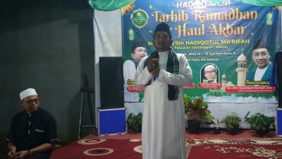 Tarhib dan Haul Akbar TM Hadiqotul Ma’rifah, Firdaus Turmudzi : 3 Golongan Orang yang Celaka Meskipun Bertemu Ramadhan
