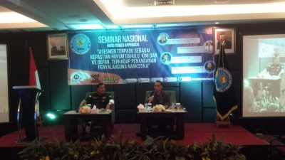 Berkolaborasi, BNNK Banyumas dan BNNK Jakarta Selatan Gelar Seminar Nasional “Hard Power Approach