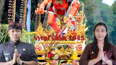 Keluarga Besar Staf Camat Buleleng Ajak Masyarakat Sambut Nyepi Caka 1945 Cinta Damai