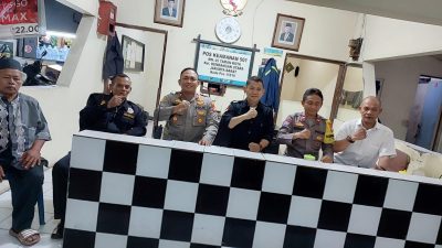 Kapolsek Kembangan, Kompol Ubaidilah Sambangi Toga dan Tomas Kembangan Utara Sampaikan Pesan Kamtibmas