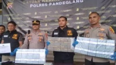 Satreskrim Polres Pandeglang Ungkap Dugaan Proyek Fiktif Pengajuan KMKK di Bank Jabar Banten atau BJB Labuan