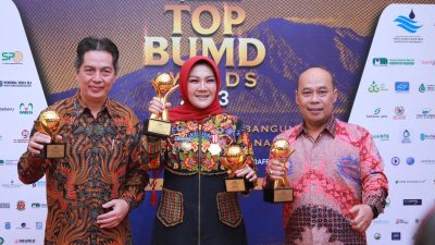 PDAM Klaten Sabet 3 Penghargaan di Ajang Top BUMD Awards