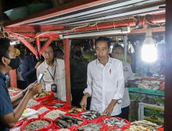 Wali Kota Dampingi Presiden Meninjau Pasar Johar Baru