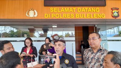 Tak Ingin Dipetieskan, TIM Hukum Parisada Hindu Dharma Indonesia Bali Datangi Polres Buleleng