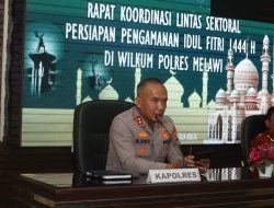 Kapolres Melawi AKBP M.Safi’i Akan Tindak Tegas Warga Bermain Petasan dan Kembang Api Pada Hari Raya Idul Fitri 1444.H