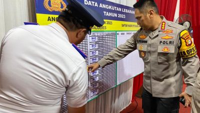 Operasi Ketupat Jaya 2023 Kapolres Metro Jakarta Barat Kombes Pol M Syahduddi Cek Pos Pelayananan Polsek Kalideres 