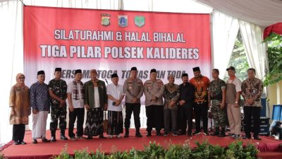 Polsek Kalideres Gelar Silaturahmi Sekaligus Halaibihalal Bersama 3 pilar dan Elemen Masyarakat Se-Kecamatan Kalideres 