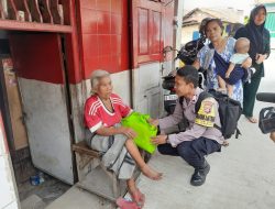 Polsek Cengkareng Peduli Sesama Adakan Empathy Building di Jalan Timbul Jaya Kampung Duri