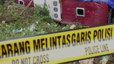 Kok Bisa ! Busnya Meluncur Terjun ke Jurang Guci Saat Sopir Akui Turun-Ngobrol