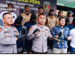 Polsek Pademangan Amankan 2 Pelaku Pengeroyokan Dipicu Rasa Cemburu