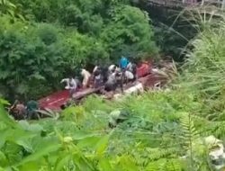 Bus Pariwisata Terjun Ke Jurang di Guci Tegal, Penumpang Berasal dari Tangerang Selatan