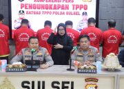 9 Terduga Pelaku Perdagangan Orang Berhasil Ditangkap Polda Sulsel