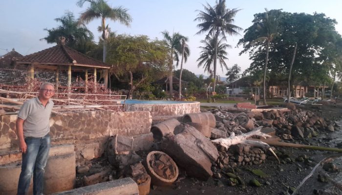 Proyek Tebang Pilih di Pesisir Desa Tukad Mungga/Buleleng, Kresna Budi Harapkan BWS Bali-Penida Turun Kelapangan