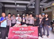 Sambut HUT Bhyangkara Ke 77, Polsek Cengkareng Lakukan Bakti Sosial Religi