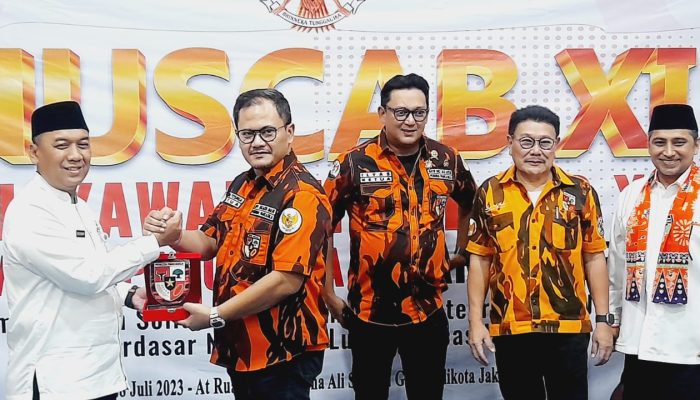 MUSCAB  XI MPC Pemuda Pancasila Jakarta Barat, Terpilih Kembali Hendra Yoshua