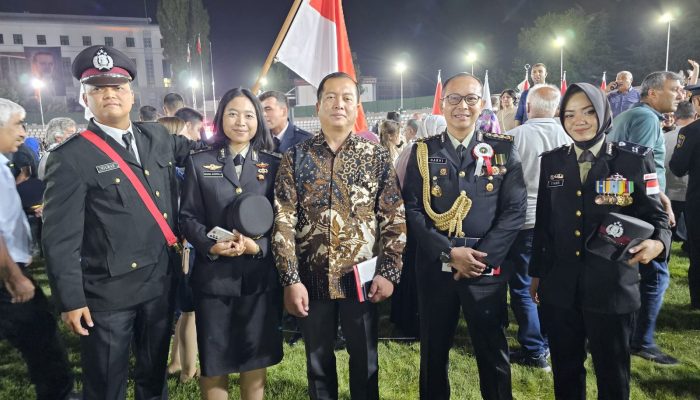 Tiara Nissa Zulbida asal Indonesia Lulusan Terbaik Peserta Didik Internasional di Akademi Kepolisian Turki