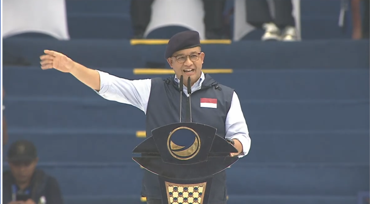 Saat Pidato di Apel Siaga Perubahan NasDem, Anies Baswedan Disoraki 'Presiden'