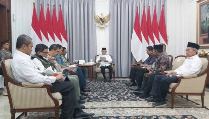 Wapres Rapat Bareng Menko Polhukam Bahas Kekeringan dan Kelaparan Di Papua Tengah