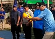 Bupati Melawi H Dadi Sunarya Buka  Tournament Volley Matahari Cup 2023 Di Desa Paal