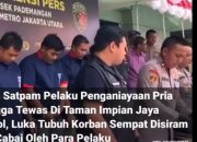 5 Satpam Taman Impian Jaya Ancol Tersangka Aniaya Hasanuddin Dipaksa Ngaku Pelaku Copet Hingga Tewas