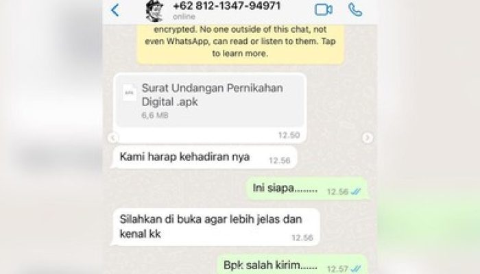 Waspadai ! Marak Terjadi Penipuan  Menguras Rekening, Kominfo Sebut Ini Modusnya 