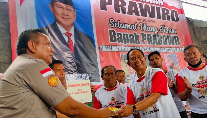 Relawan Prawiro Klaten Gelar Doa Bersama dan Deklarasi Kemenangan Prabowo