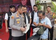 Gerak Cepat Polres Metro Jakbar Ungkap Curanmor Serahkan dan Motor Hasil Curian Ke Pemiliknya