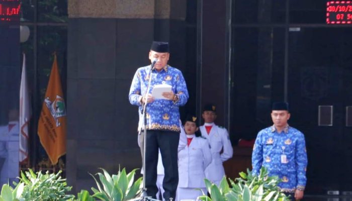 Wali Kota Jakarta Barat Pimpin Upacara Peringatan Hari Sumpah Pemuda ke-95