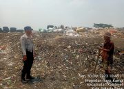 Polsek Kalideres Tingkatkan Sosialisasi Ajak Warga Bersama Mengurangi Kebakaran di Area Penampungan Sampah