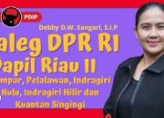 Dari Jakarta, Caleg DPR RI Debby Sangari Siap Mengabdi di Dapil Riau II