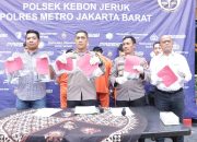 Empat Pelaku Pencurian Sepeda Motor di Kawasan Jakarta Barat Ditangkap Polsek Kebon Jeruk