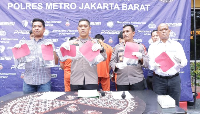 Empat Pelaku Pencurian Sepeda Motor di Kawasan Jakarta Barat Ditangkap Polsek Kebon Jeruk