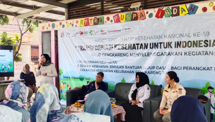 Peringati Hari Kesehatan Nasional, RSUD Cengkareng Gelar Edukasi Kesehatan Simulasi BHD