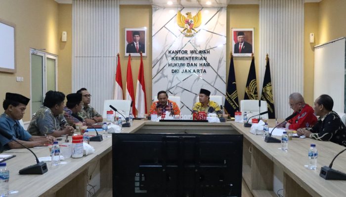 Pemenuhan Hak Pilih Warga Binaan, Kanwil Kemenkumham DKI Jakarta Terima Audiensi KPU Provinsi DKI 