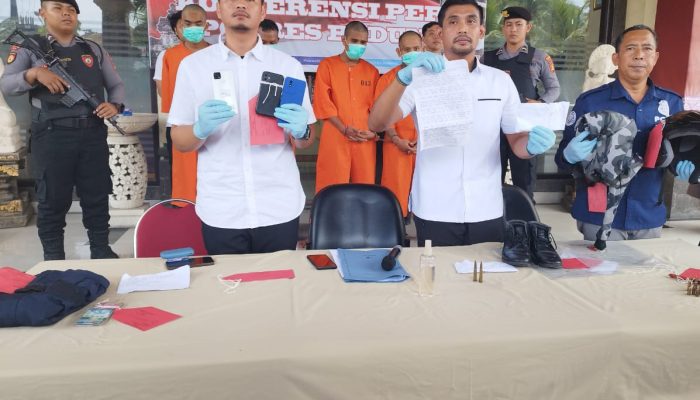 Reskrim Polres Badung Berhasil Amankan Pelaku Pemerasan Disertai Pengancaman