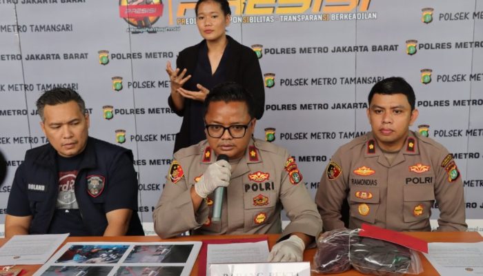 Polsek Metro Tamansari Ungkap Pelaku Tawuran Pemuda dan Penyiraman Air Keras di Tamansari