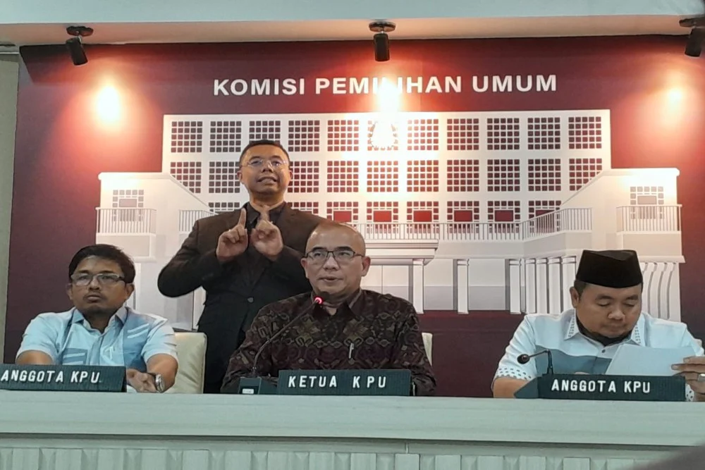 Ketua KPU Jelaskan Rangkaian Acara Pengundian Nomor Urut Capres-Cawapres Besok