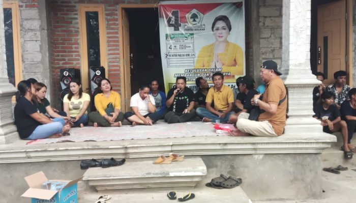 Caleg Golkar Parlina Dewi Berjuang Bersama Membangun Desa SCTPB