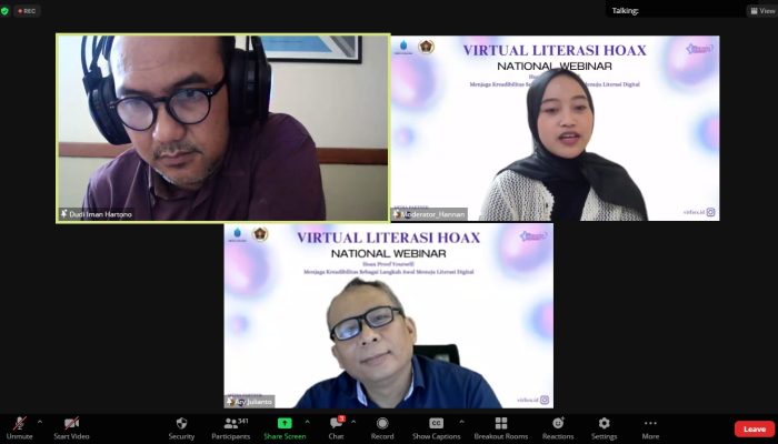 Satgas Anti Hoax PWI dan UMB Beberkan Strategi Literasi Digital Menghadapi Gelombang Berita Palsu