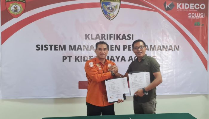 Baharkam Polri Lakukan Audit Sistem Manajemen Pengamanan di PT. Kideco Jaya Agung