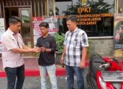 Polsek Kebon Jeruk Membuat Ari Widiyanto Merasakan Tahun Baru,  Dengan Kembalinya Motor Kesayangan