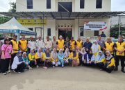 Kapolsek Kembangan Bersama Tiga Pilar Kecamatan Kembangan RW 01  Jakarta Barat Lakukan Kerja Bakti 